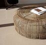 Roundness of the table from all angles, a touch of nature in your interior.