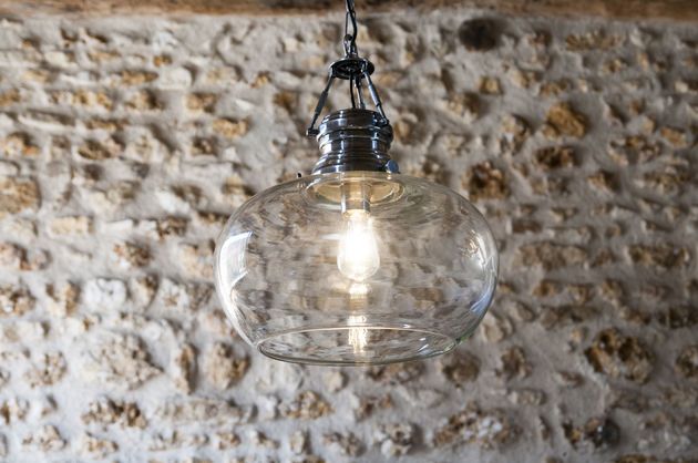 Glazen hanglamp Hoonui