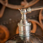 Nice chiselled bolt with engraved circles.