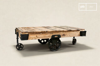 Houten salontafel Wood Wagon