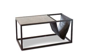 Stone magazine holder coffee table Ibiza