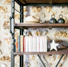 The dark acacia wood