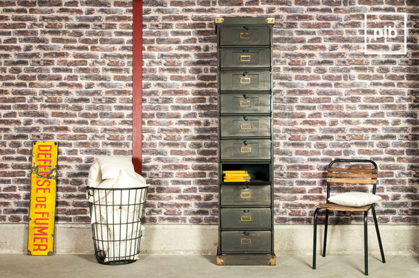 Industrial metal storage cabinets