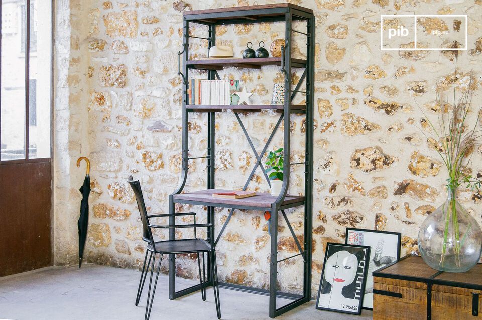 Dieses Möbelstück ist inspiriert von industriellen Flair aus dem Anfang des 20