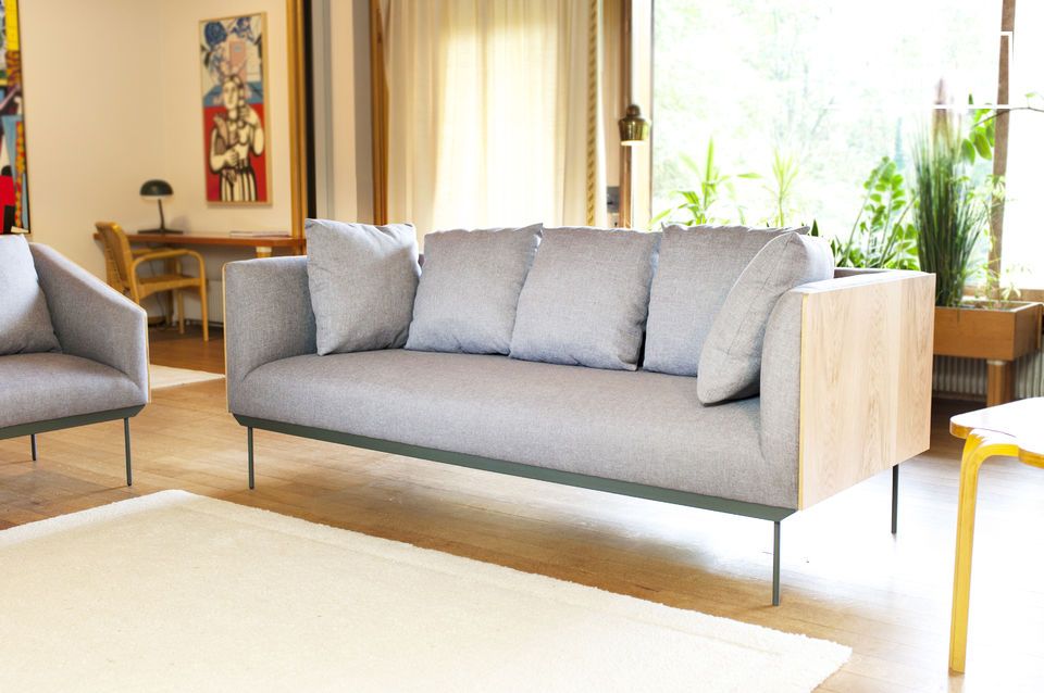 Een royale, zachte en perfect comfortabele bank.