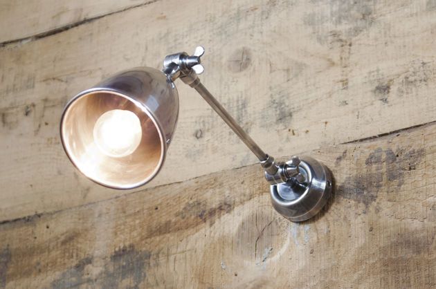 Brass adjustable wall sconce Joaillier