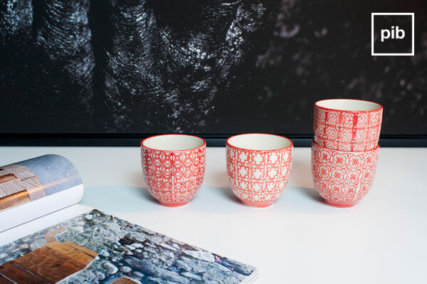 Juego de tazas de cafe