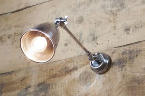 Verstelbare messing wandlamp Joaillier