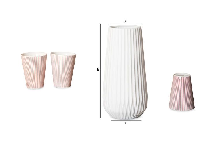 Product Dimensions Kamila Vase