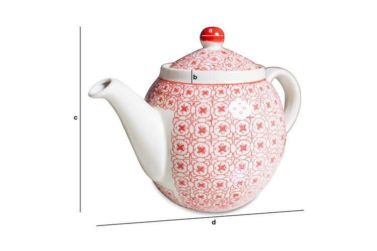 Product Dimensions Kennedy Tea pot