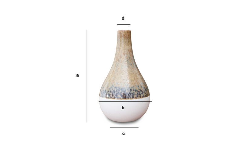 Produktdimensionen Keramikvase Nyhem