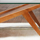 The Kiruna coffee table is essential and radical, in the purest Scandinavian style