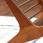 Its solid beech wood structure features dynamic oblique lines that are both classic and modern