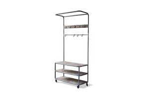 Holz-Rollschrank Midtown