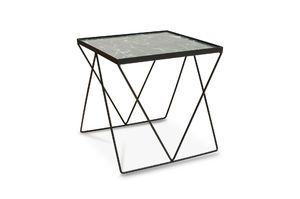 Kleine tafel van groen marmer Bumcello