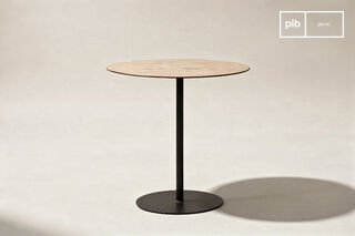 Kleine ronde bijzettafel Xylème
