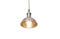 Miniatuur Kleine verzilverde hanglamp Olivia Productfoto