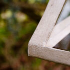 Struttura metallica patinata.