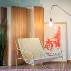 L'altezza della lampadina è regolabile.