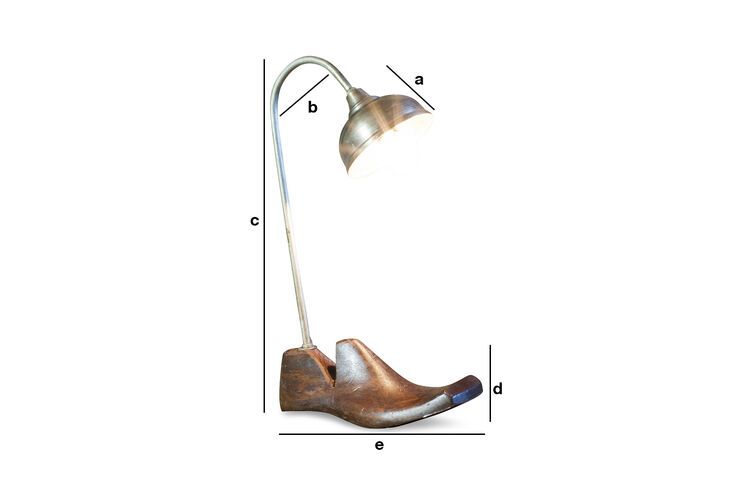 Dimensioni del prodotto Lampada da tavolo Horma