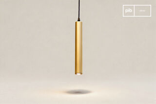 Lampada sospesa con finitura dorata Isabelle