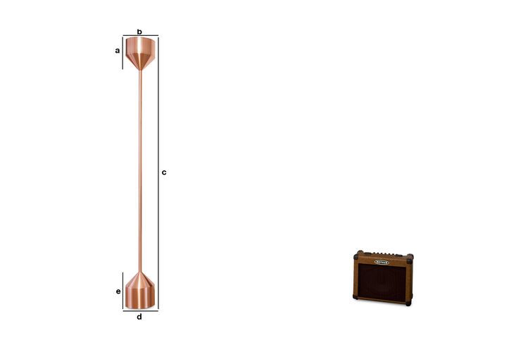 Dimensions du produit Lampadaire Käsipa