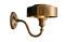 Miniatura Aplique de latón dorado Amber Clipped