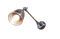 Miniatura Aplique de pared ajustable de latón Joaillier Clipped