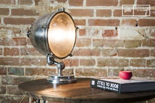 Lámpara plateada XXL