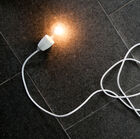 Lampe en porcelaine NUD blanche