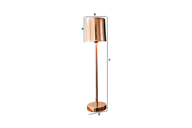 Dimensions du produit Lampe Gryde