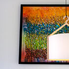 Belle suspension blanche au look scandinave.