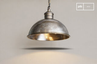 Lampe suspendue en métal ciselé Orient Express