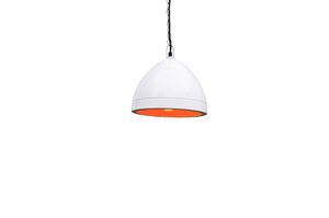 Lampe suspendue blanche Këpsta
