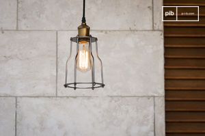 Lampe suspendue en métal  Leeds
