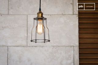 Lampe suspendue en métal  Leeds