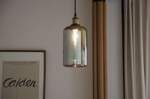 Lampe suspendue miroir en verre  Elixir