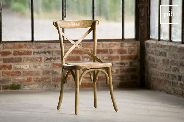 Landelijke eetkamerstoelen in Shabby chic stijl