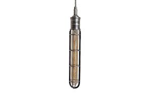 Lange metalen hanglamp Lava