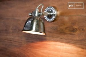Large bistro wall lamp