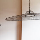 It is undeniably an original chandelier with a refined industrial look