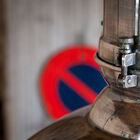 The visible screws offer all the cachet of the industrialist.