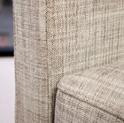 It is also very comfortable with the use of high-density foam supported by webbing stretched over a