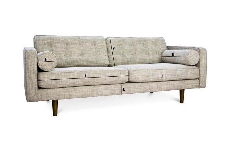 Product Dimensions Large Svendsen sofa