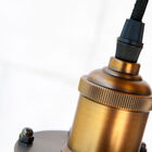 Beautiful golden socket with an aged appearance.