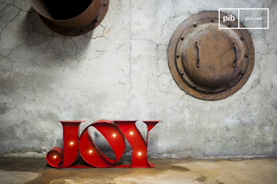 Un accesorio decorativo que hará brillar su interior con todo el estilo industrial 