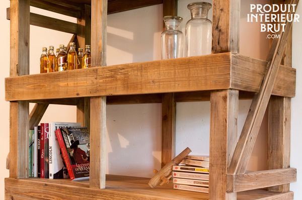 Wooden workshop style furniture