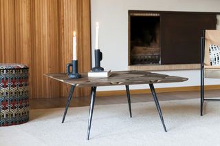 Elm wood coffee table Lincoln