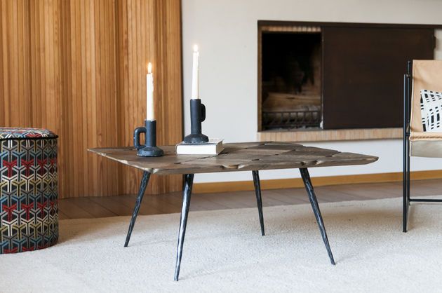 Elm wood coffee table Lincoln