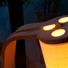 The diffused light is of a soft warmth, the finishes are superb.